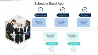 Schedule Email App In Powerpoint And Google Slides Cpb