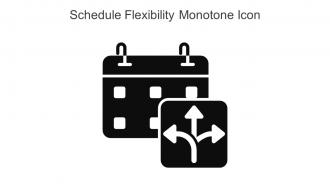Schedule Flexibility Monotone Icon In Powerpoint Pptx Png And Editable Eps Format