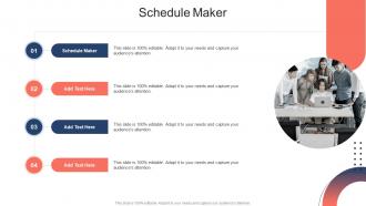 Schedule Maker In Powerpoint And Google Slides Cpb