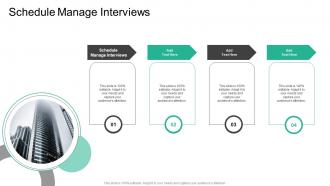 Schedule Manage Interviews In Powerpoint And Google Slides Cpb