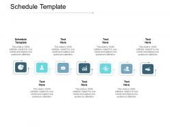 Schedule template ppt powerpoint presentation file example topics cpb