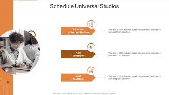Schedule Universal Studios In Powerpoint And Google Slides Cpb