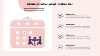 Scheduled Action Point Meeting Icon