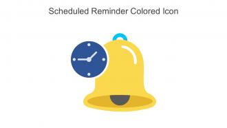 Scheduled Reminder Colored Icon In Powerpoint Pptx Png And Editable Eps Format