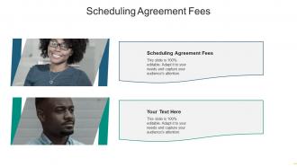 Scheduling agreement fees ppt powerpoint presentation ideas slide cpb