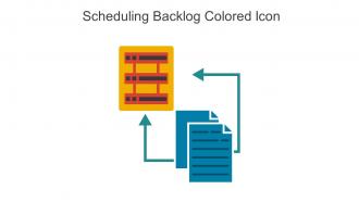 Scheduling Backlog Colored Icon In Powerpoint Pptx Png And Editable Eps Format