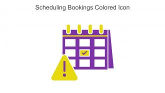 Scheduling Bookings Colored Icon In Powerpoint Pptx Png And Editable Eps Format