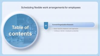 Scheduling Flexible Work Arrangements For Employees Powerpoint Presentation Slides V Engaging Pre-designed