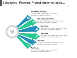 Scheduling planning project implementation change management gap analysis cpb