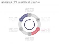 Scheduling Ppt Background Graphics