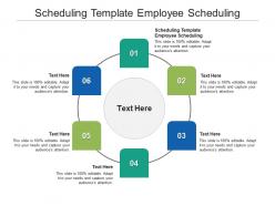 Scheduling template employee scheduling ppt powerpoint presentation icon graphics cpb