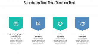 Scheduling tool time tracking tool ppt powerpoint presentation ideas slideshow cpb