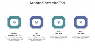 Schema conversion tool ppt powerpoint presentation infographics slides cpb