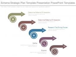 Scheme strategic plan template presentation powerpoint templates