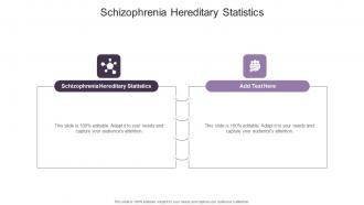 Schizophrenia Hereditary Statistics In Powerpoint And Google Slides Cpb