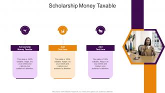 Scholarship Money Taxable In Powerpoint And Google Slides Cpb