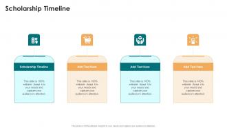 Scholarship Timeline In Powerpoint And Google Slides Cpb