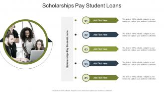 Scholarships Pay Student Loans In Powerpoint And Google Slides Cpb