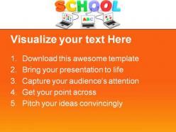 School children education powerpoint templates and powerpoint backgrounds 0111