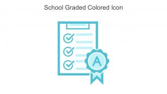 School Graded Colored Icon In Powerpoint Pptx Png And Editable Eps Format