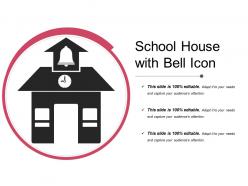 School House With Bell Icon