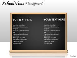 School time blackboard ppt 3