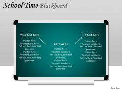 11056276 style variety 3 blackboard 1 piece powerpoint presentation diagram infographic slide