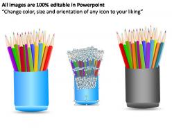 School time crayons powerpoint presentation slides