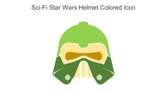 SCI FI Star Wars Helmet Colored Icon In Powerpoint Pptx Png And Editable Eps Format