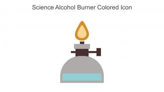 Science Alcohol Burner Colored Icon In Powerpoint Pptx Png And Editable Eps Format