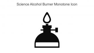 Science Alcohol Burner Monotone Icon In Powerpoint Pptx Png And Editable Eps Format