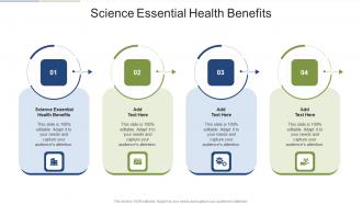 Science Essential Health Benefits In Powerpoint And Google Slides Cpb