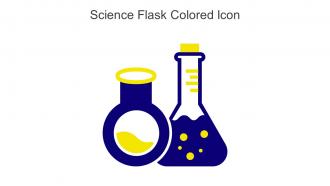 Science Flask Colored Icon In Powerpoint Pptx Png And Editable Eps Format
