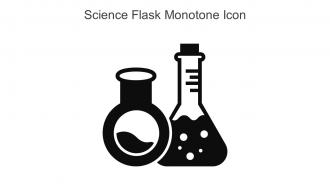 Science Flask Monotone Icon In Powerpoint Pptx Png And Editable Eps Format