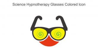 Science Hypnotherapy Glasses Colored Icon In Powerpoint Pptx Png And Editable Eps Format