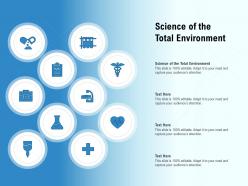 Science of the total environment ppt powerpoint presentation ideas master slide