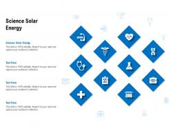 Science Solar Energy Ppt Powerpoint Presentation Styles Information