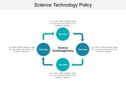 Science technology policy ppt powerpoint presentation layouts aids cpb