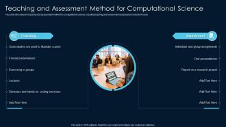 Scientific Computing Teaching And Assessment Method For Computational Science Ppt Grid