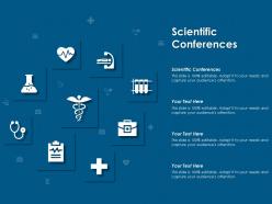 Scientific conferences ppt powerpoint presentation shapes