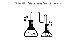 Scientific Erlenmeyer Monotone Icon In Powerpoint Pptx Png And Editable Eps Format