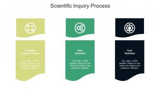 Scientific inquiry process ppt powerpoint presentation infographics graphic images cpb