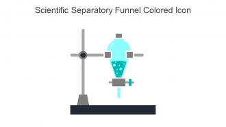 Scientific Separatory Funnel Colored Icon In Powerpoint Pptx Png And Editable Eps Format