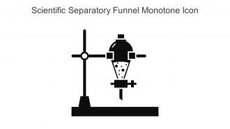 Scientific Separatory Funnel Monotone Icon In Powerpoint Pptx Png And Editable Eps Format