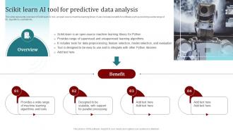 Scikit Learn Ai Tool For Predictive Data Analysis Popular Artificial Intelligence AI SS V