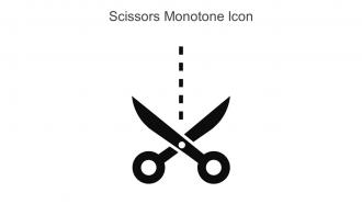 Scissors Monotone Icon In Powerpoint Pptx Png And Editable Eps Format