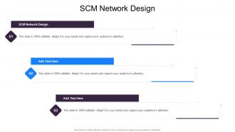 Scm Network Design In Powerpoint And Google Slides Cpb