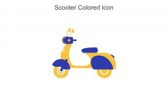 Scooter Colored Icon In Powerpoint Pptx Png And Editable Eps Format