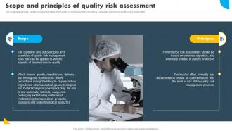 Scope And Principles Of Quality Risk Assessment Operational Quality Control