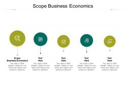 Scope business economics ppt powerpoint presentation icon aids cpb